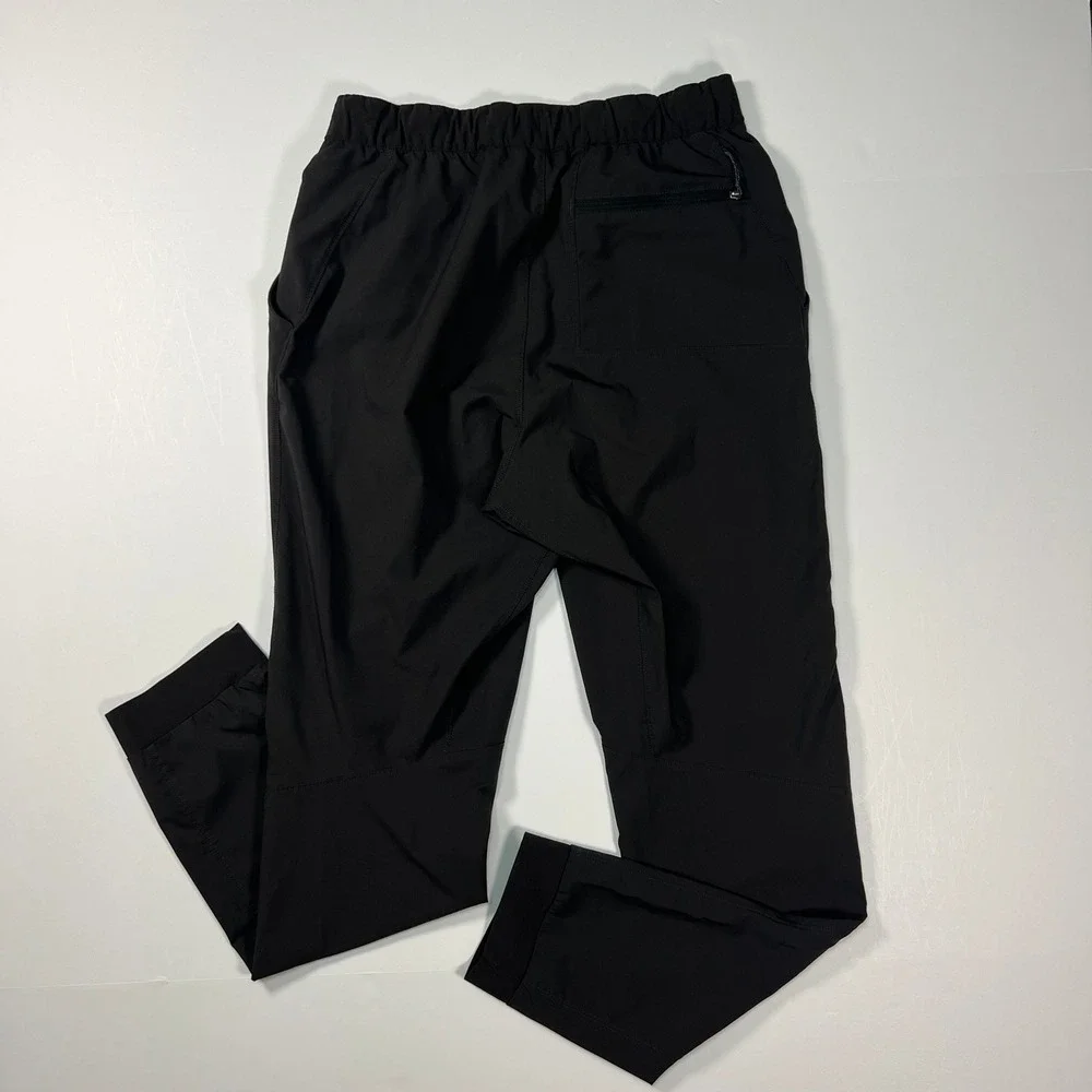 Patagonia Terrebonne Jogger Pants Black Mens XS Lightweight Poly Zip Pocket